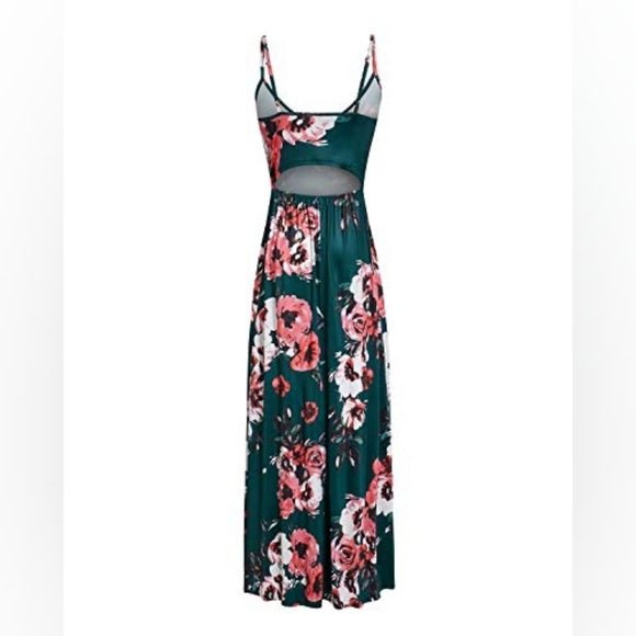 UNTRANCE Floral Spaghetti Strap Maxi Dress NWT - Picture 3 of 8